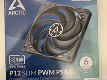 Корпусные вентиляторы Arctic P12 Slim PWM PST