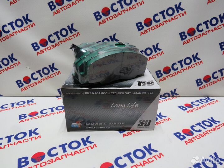 Колодки тормозные sbnagamochi BP21404