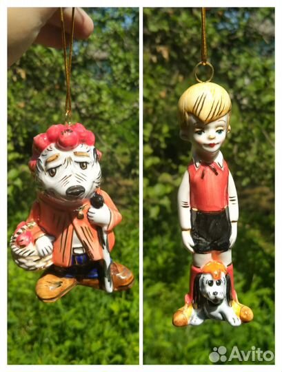 Ёлочные игрушки Лефортовский фарфор