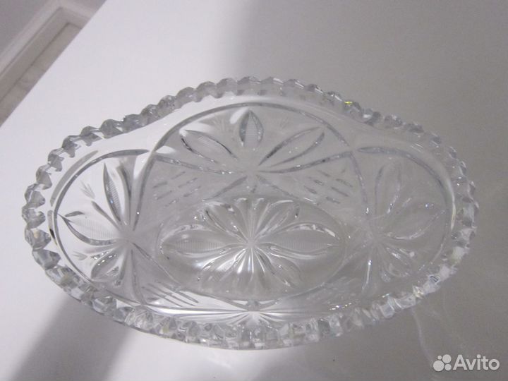 Ваза хрустальная СССР