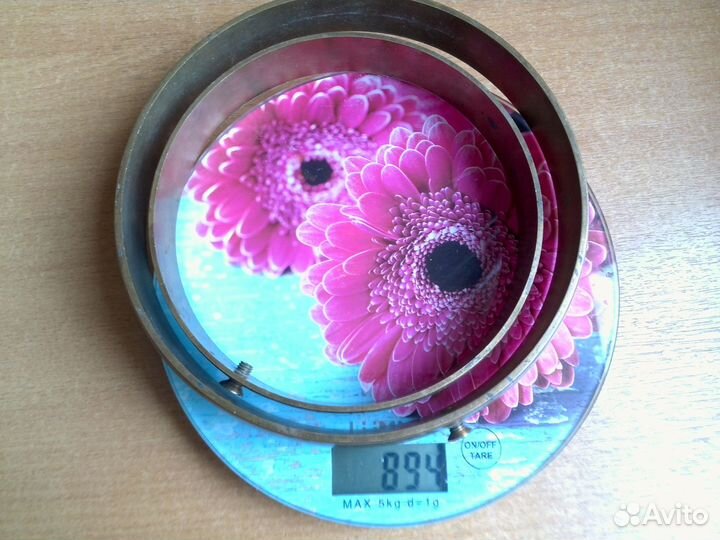 Набор свадебных бронзовых колец на автомобиль