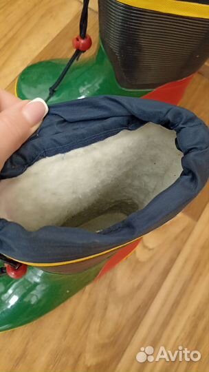 32–33Сапоги резиновые утепленные