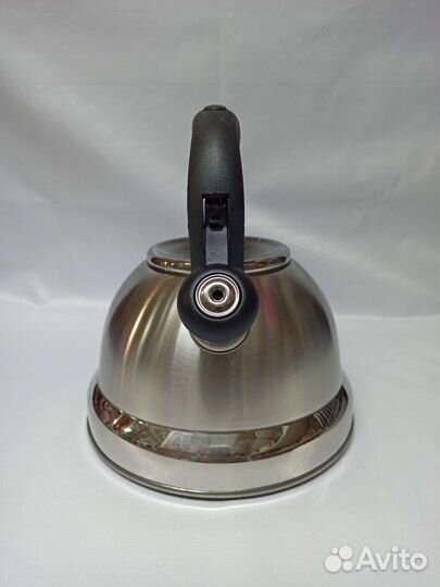 Чайник со свистком нержавейка новый 2,5 л