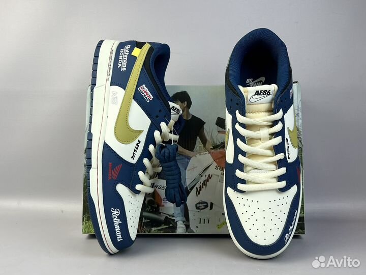 Кроссовки Nike SB Dunk x Honda Rothmans