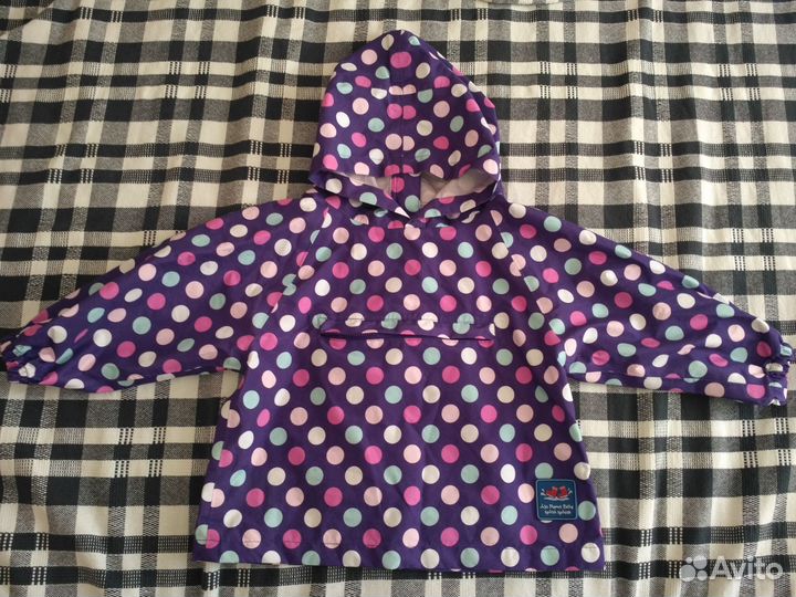 Плащ дождевик детский 86 92