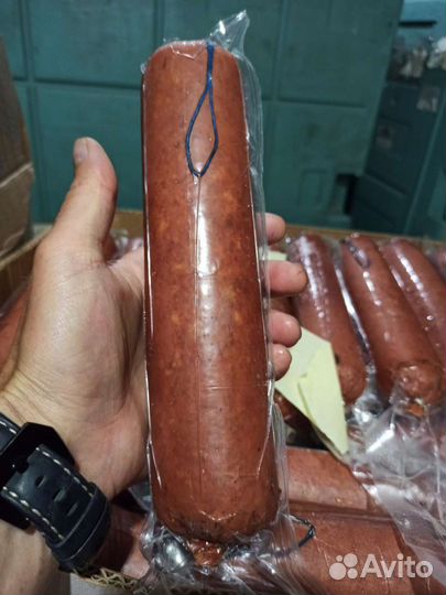 Колбаса варенокопченая