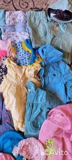 Вещи пакетом для девочки от 9 до 12 месяцев