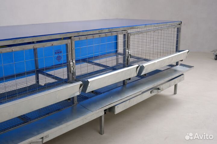 Клетка для кур/индюшат с яйцесборником (большая)