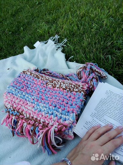 Летняя сумка ручной работы