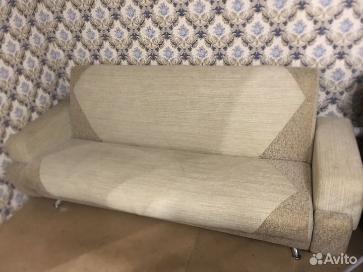 Диван прямой раскладной бу