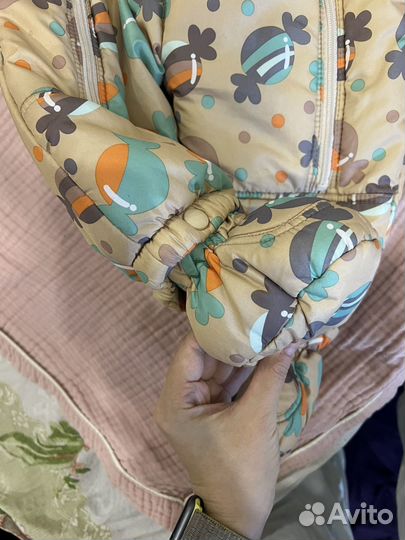 Зимний комбинезон трансформер 68