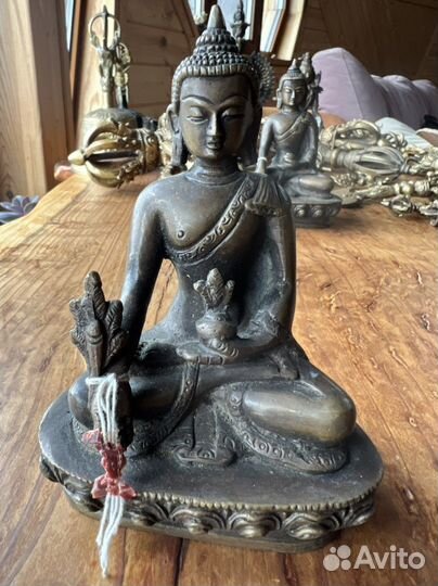 Будда Статуэтки бронза Тибет