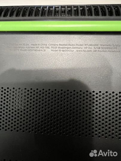 Ноутбук Hp gaming