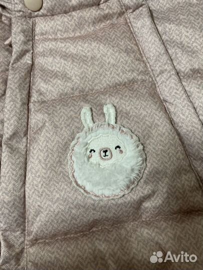 Комбинезон зимний для девочки 74