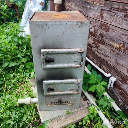 Котел на твердом топливе бу