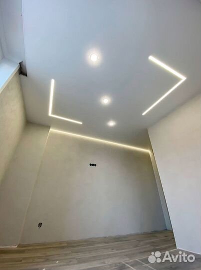 Натяжные потолки. Чистый монтаж