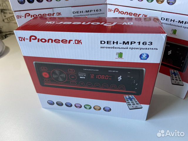 Автомагнитола Dv-Pioneer с Bluetooth/USB/FM