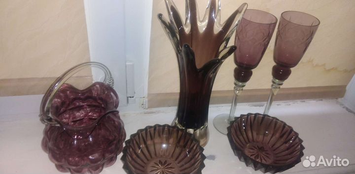 Ваза конфетница СССР