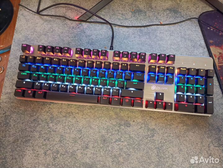 Механическая клавиатура oklick 970G Gray