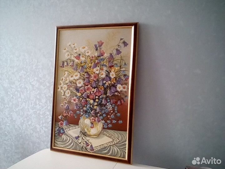 Картина гобелен бу большая 80*54 см
