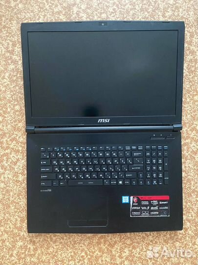 Игровой ноутбук MSI GL72 6QF