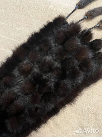 Шарф норковый