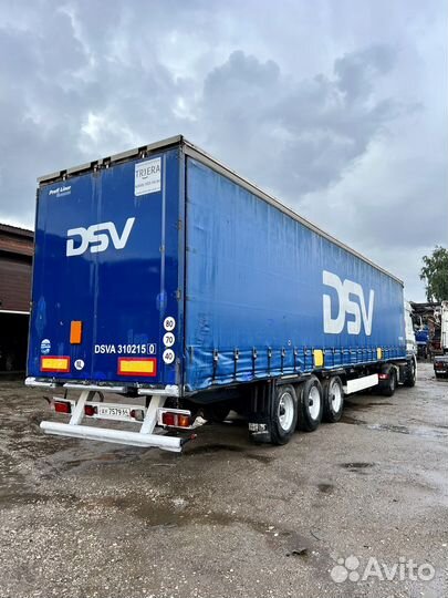 Полуприцеп тентованный Krone SD, 2011