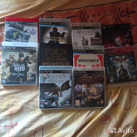 Диски на ps3