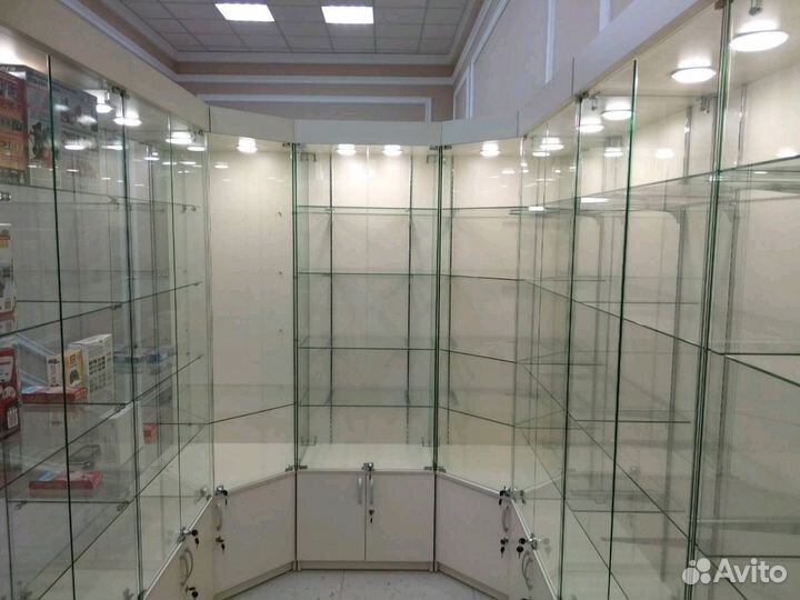 Витрины и прилавки из стекла и лдсп