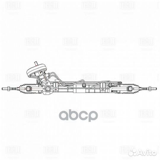 Рулевой механизм (рейка) гидравлич. для а/м Лад