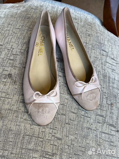 Балетки туфли chanel