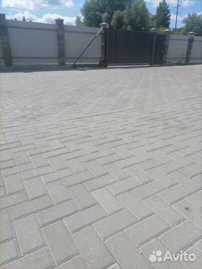Тротуарная плитка брусчатка 60 мм