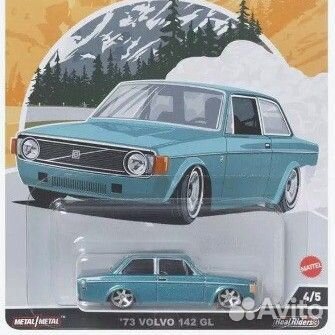 Hot Wheels Premium '73 Volvo 143 GL