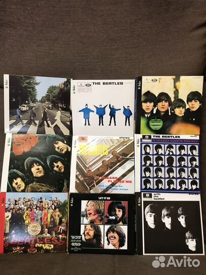 The Beatles фирменные диски CD