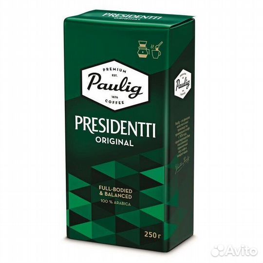 Опт - Кофе Paulig Presidentti Original молотый 25