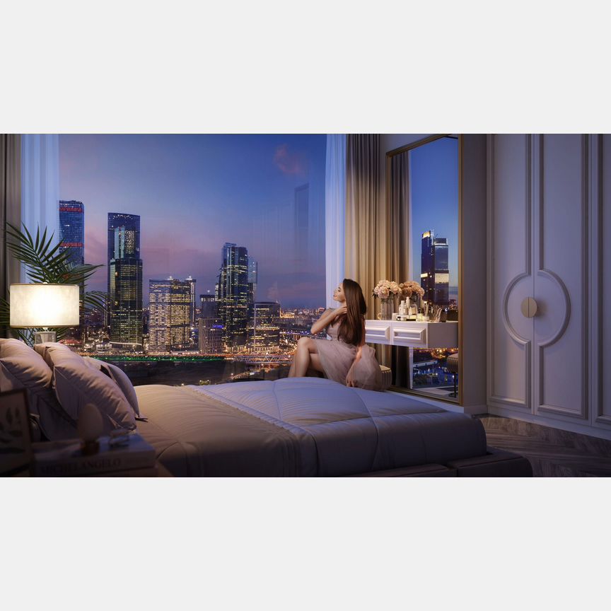 2-к. квартира, 74,9 м², 12/46 эт.