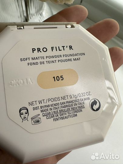 Fenty beauty пудра 105