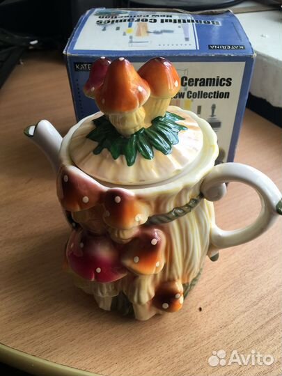 Блюдо старинное фарфор Мадонна Германия