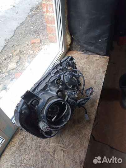 Фара левая mitsubishi outlander