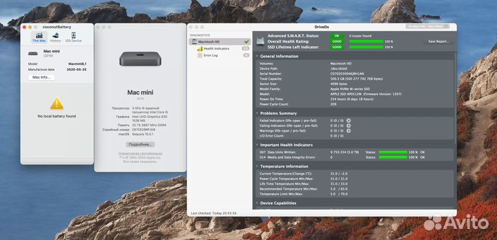 Mac Mini 2018 32/512/i5