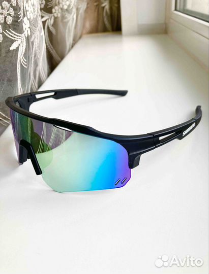 Спортивные очки Shimano зеркальные солнцезащитные