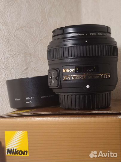 Объектив Nikon AF-S 50mm 1.8G Новый