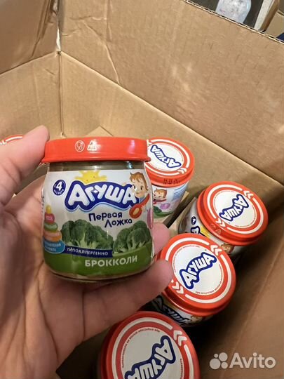 Брокколи первая ложка. Агуша