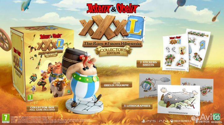 Asterix & Obelix xxxl Collector Edition (PS4) NEW