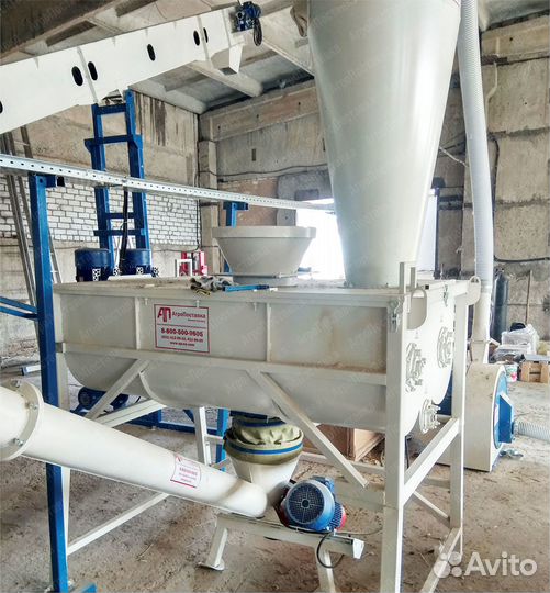 Лопастной смеситель
