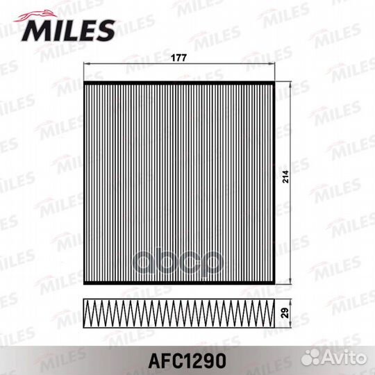 Фильтр салона miles AFC1290 honda jazz 02/suzuki