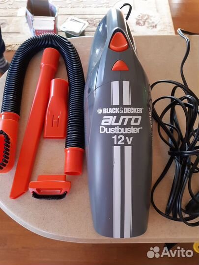 Автомобильный пылесос black decker