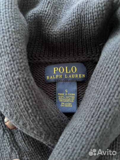 Polo ralph lauren свитер для мальчика р.110