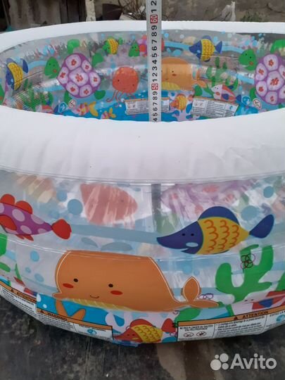 Детский надувной бассейн Intex