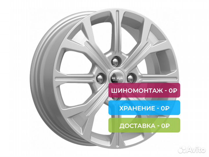 R15 4x100 6J ET46 D54,1 К&К кс945 (15 Rio FB FL) с